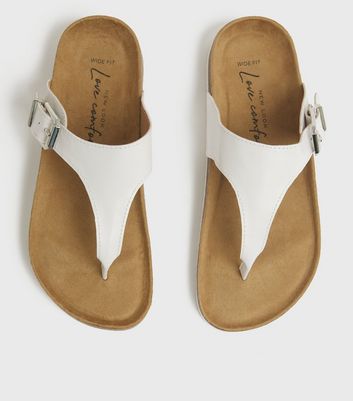 Wide fit toe loop on sale sandals