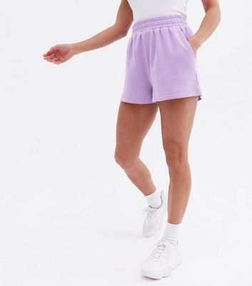 Damen Bekleidung Petite Lilac Jersey Shorts