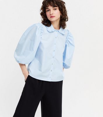 Peter pan collar 2024 top new look