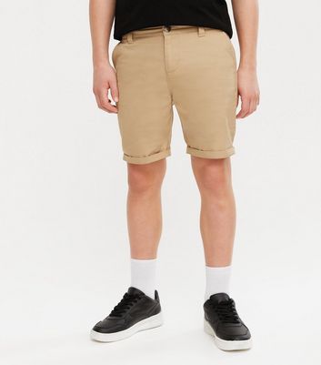 stone coloured shorts