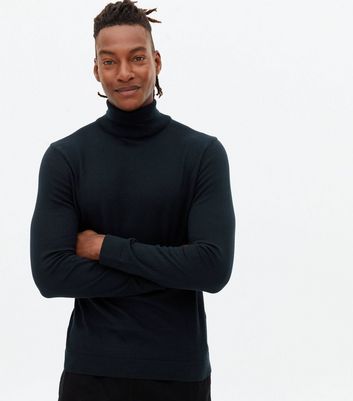 New look mens hot sale roll neck