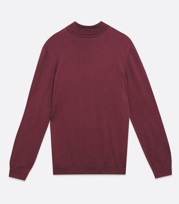 wine coloured jumper