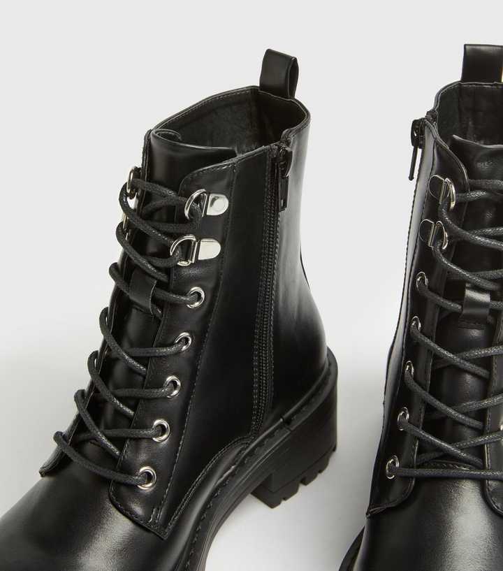 new look square toe boots