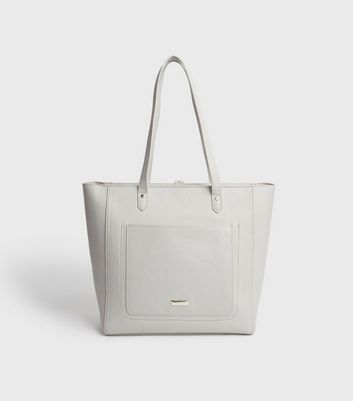 New look store grey bag