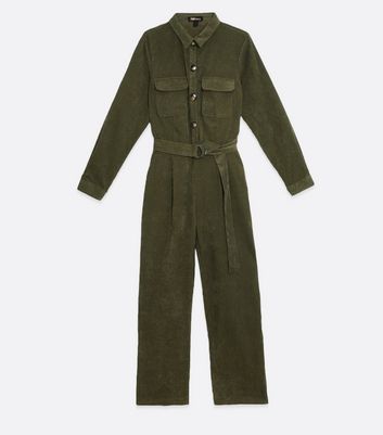 New look cheap khaki boiler suit