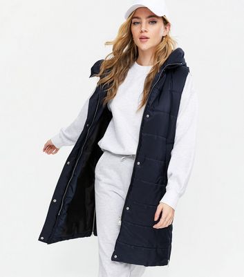 new look longline gilet