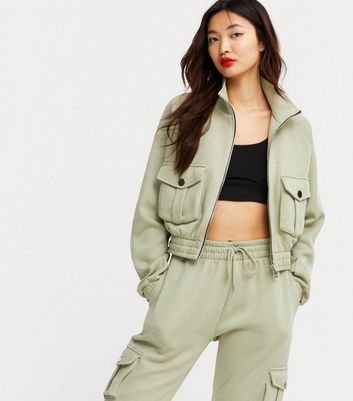 light green utility jacket