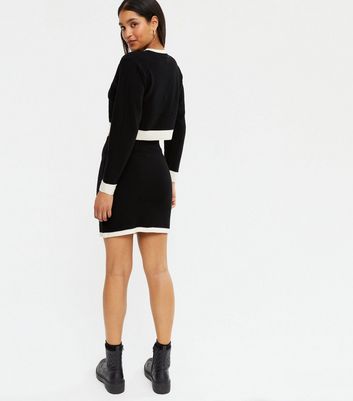 knit cardigan skirt set