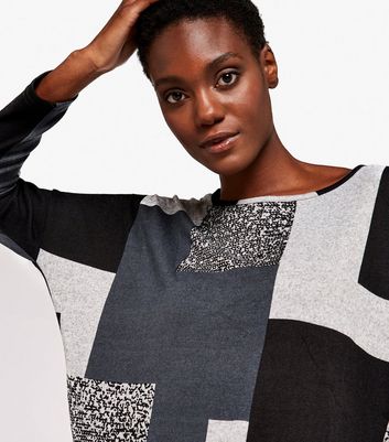 Colour block hotsell oversized jumper