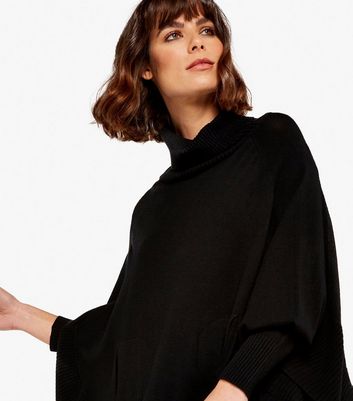 Black sale cape jumper