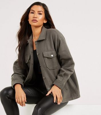 quiz khaki coat