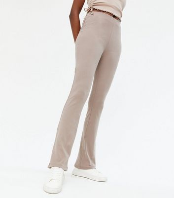 Flared lounge trousers hot sale