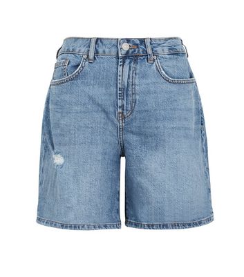boyfriend jean shorts
