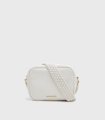 cream cross body bag