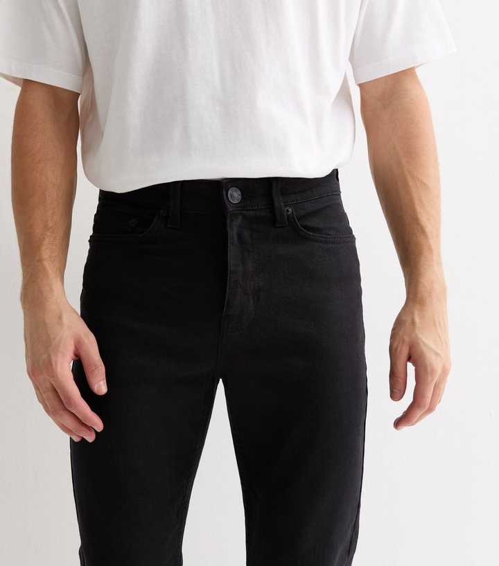 Men Black Dark Slim Fit Jeans