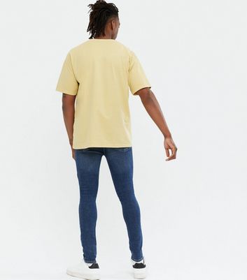 Blue Mid Wash Super Skinny Jeans | New Look
