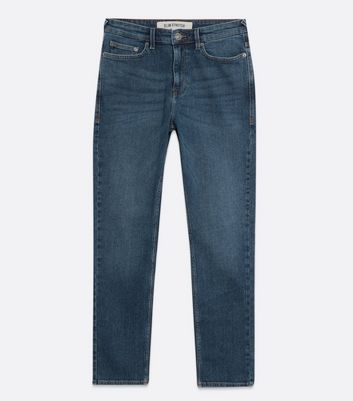 Herren Bekleidung Jeans Jeans mit Tapered-Fit New Look Denim karottenjeans in Blau für Herren 
