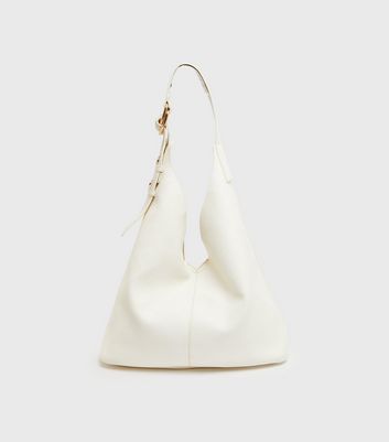 cream leather bag