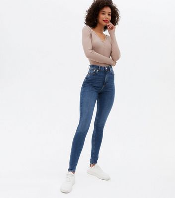 Tall Indigo High Rise Ashleigh Skinny 