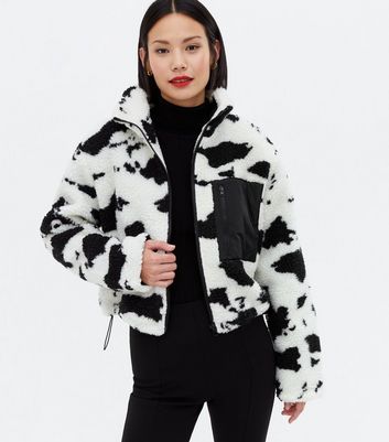 cow print jacket