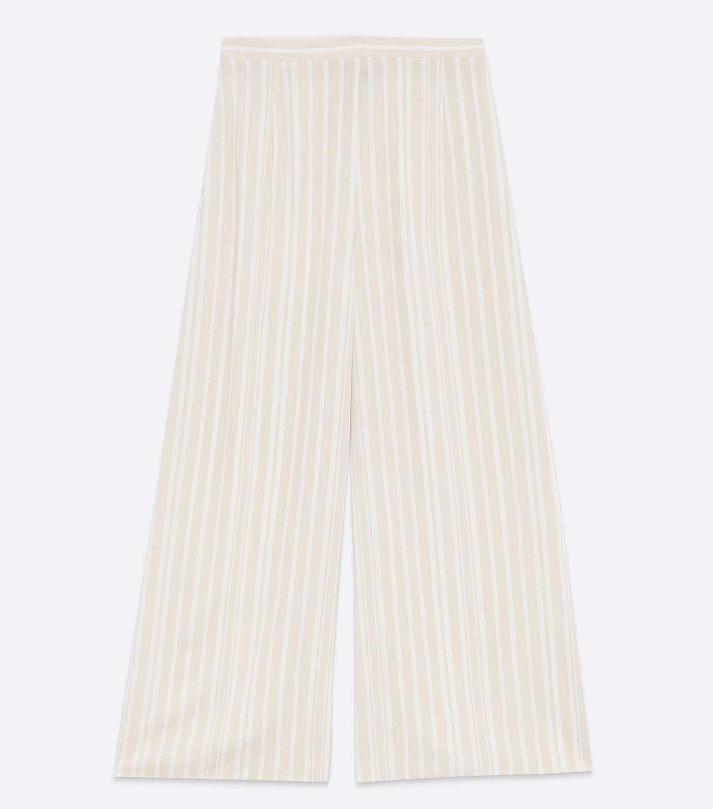 Pink Stripe Wide Leg Trousers Image 5
