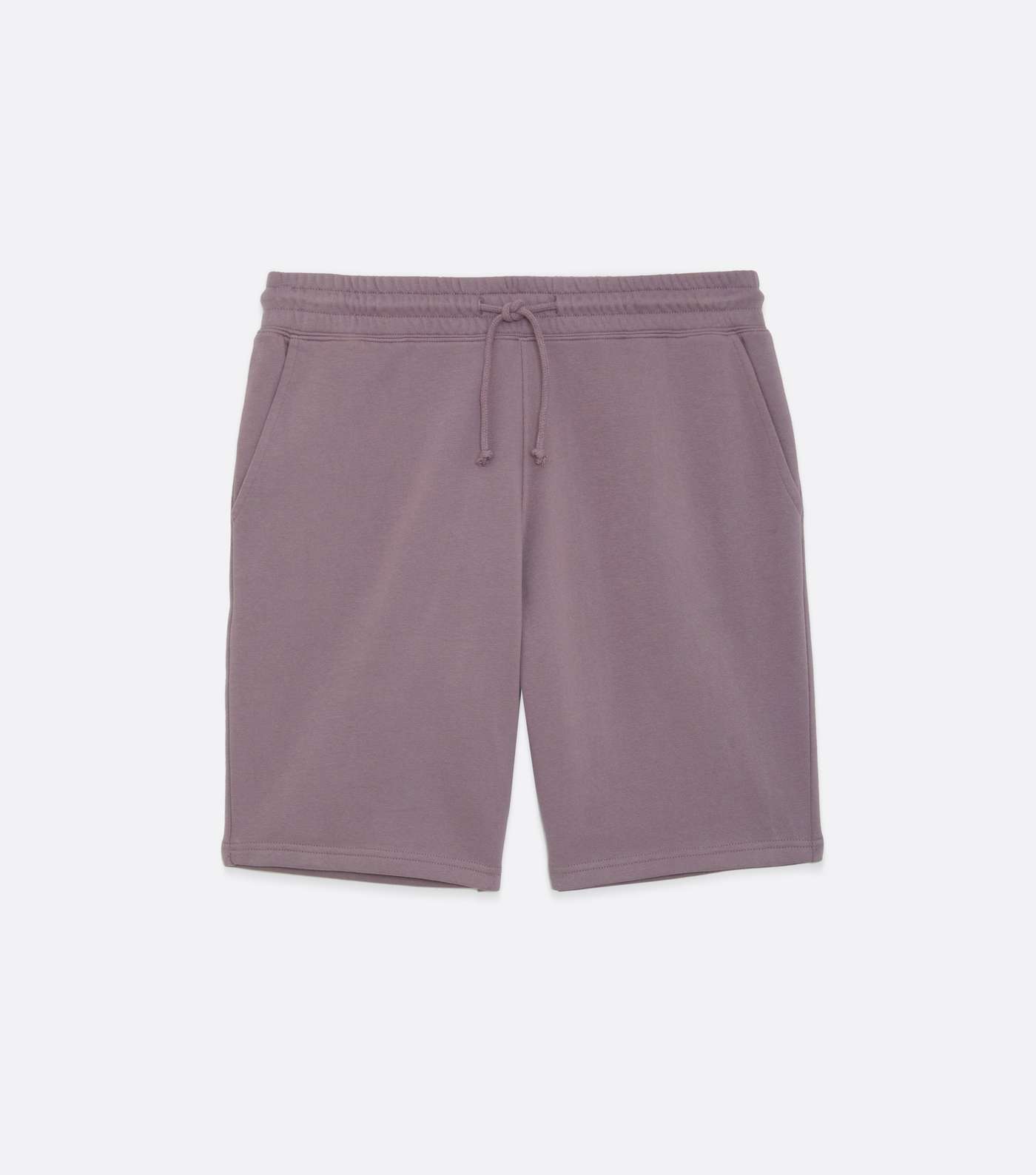 Lilac Jersey Tie Waist Regular Fit Shorts Image 5