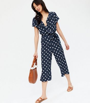 new look spotty jumpsuit