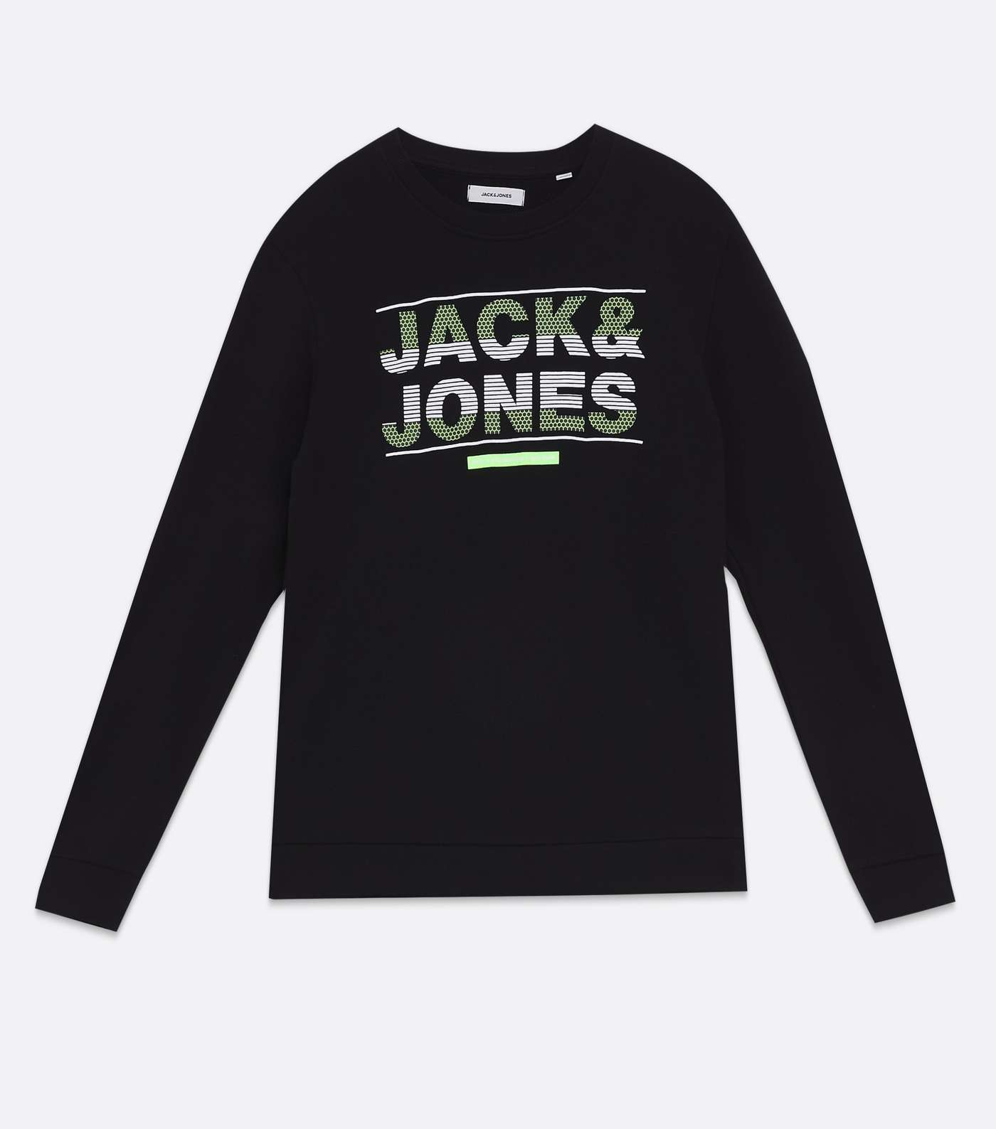 Jack & Jones Black Logo Crew Sweatshirt Image 5