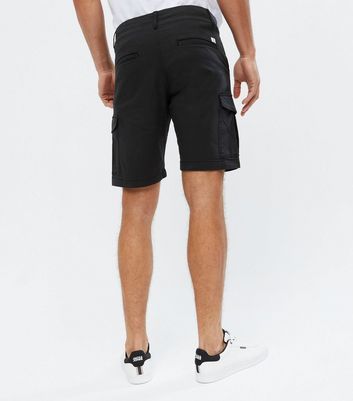 Jack \u0026 Jones Black Cargo Shorts | New Look