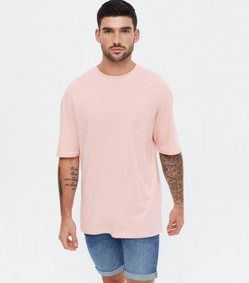 jack and jones pink t shirt