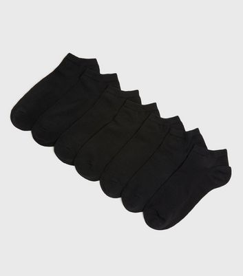 black invisible trainer socks