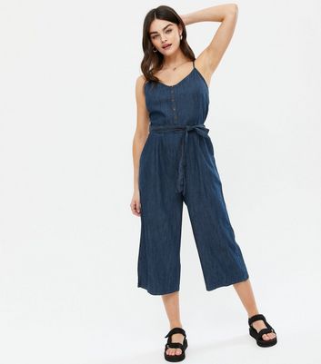 new look jumpsuit denim