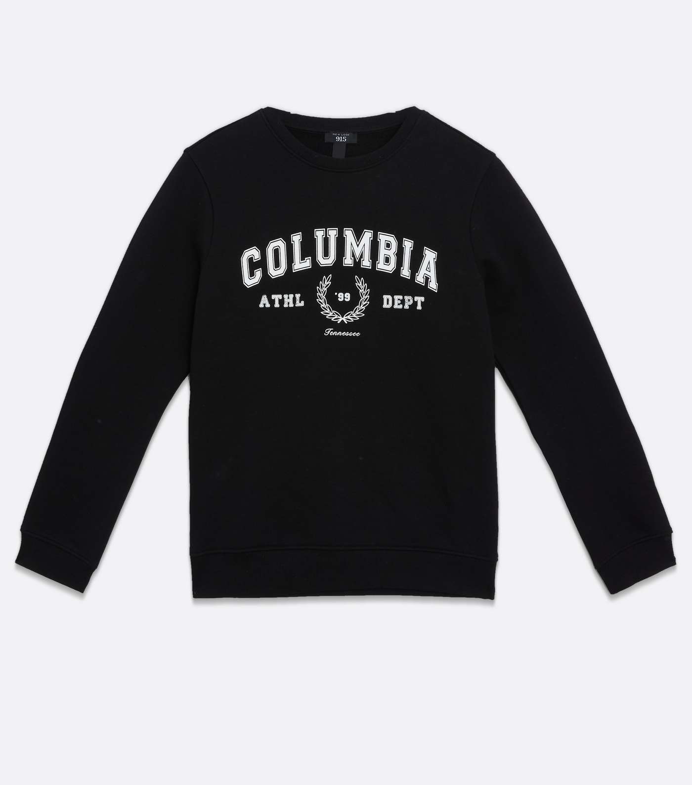 Boys Black Columbia Varsity Logo Sweatshirt Image 5