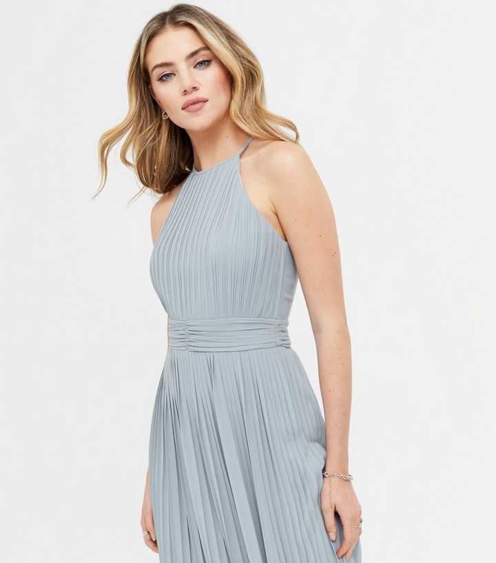 tfnc serene grey maxi dress