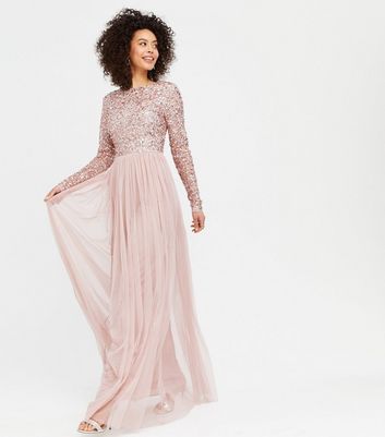 Tall sequin shop maxi dress