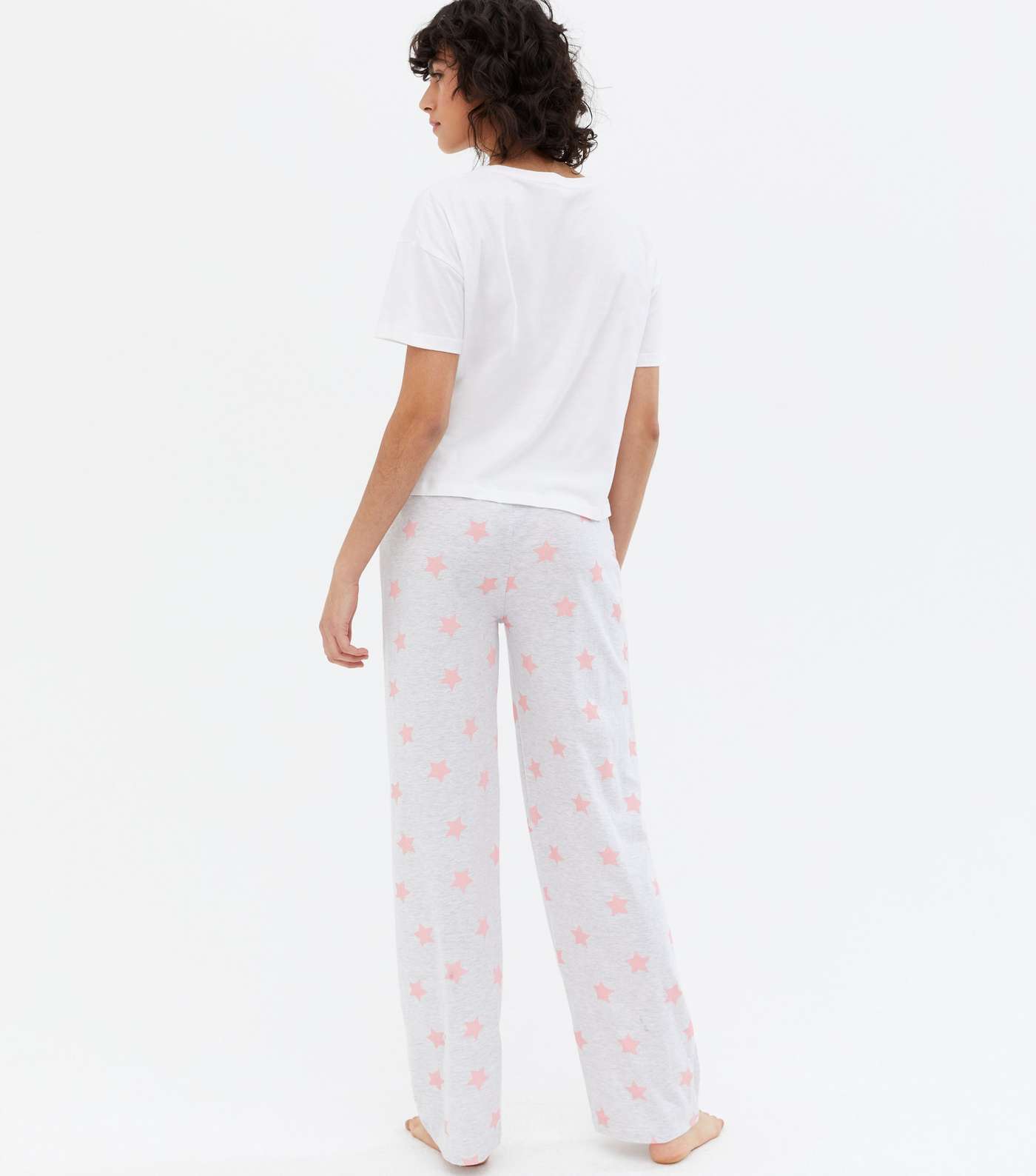 White Star Self Care Logo T-Shirt and Trouser Pyjama Set Image 4
