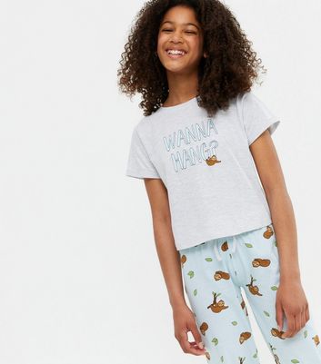 Girl sloth online pajamas