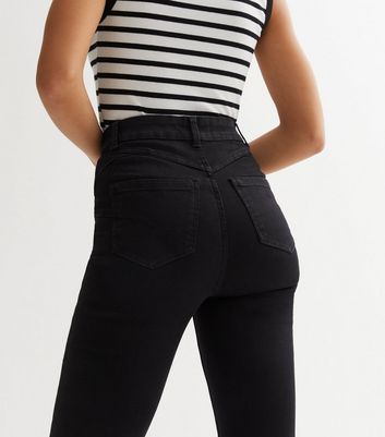 Black shaping shop jeans