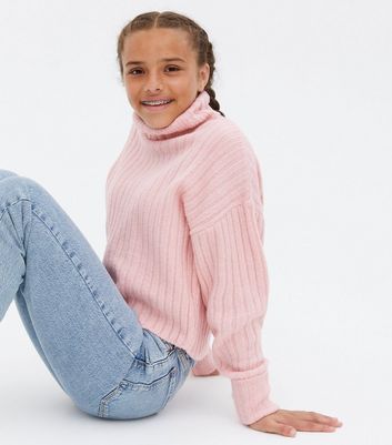 childrens polo neck jumper