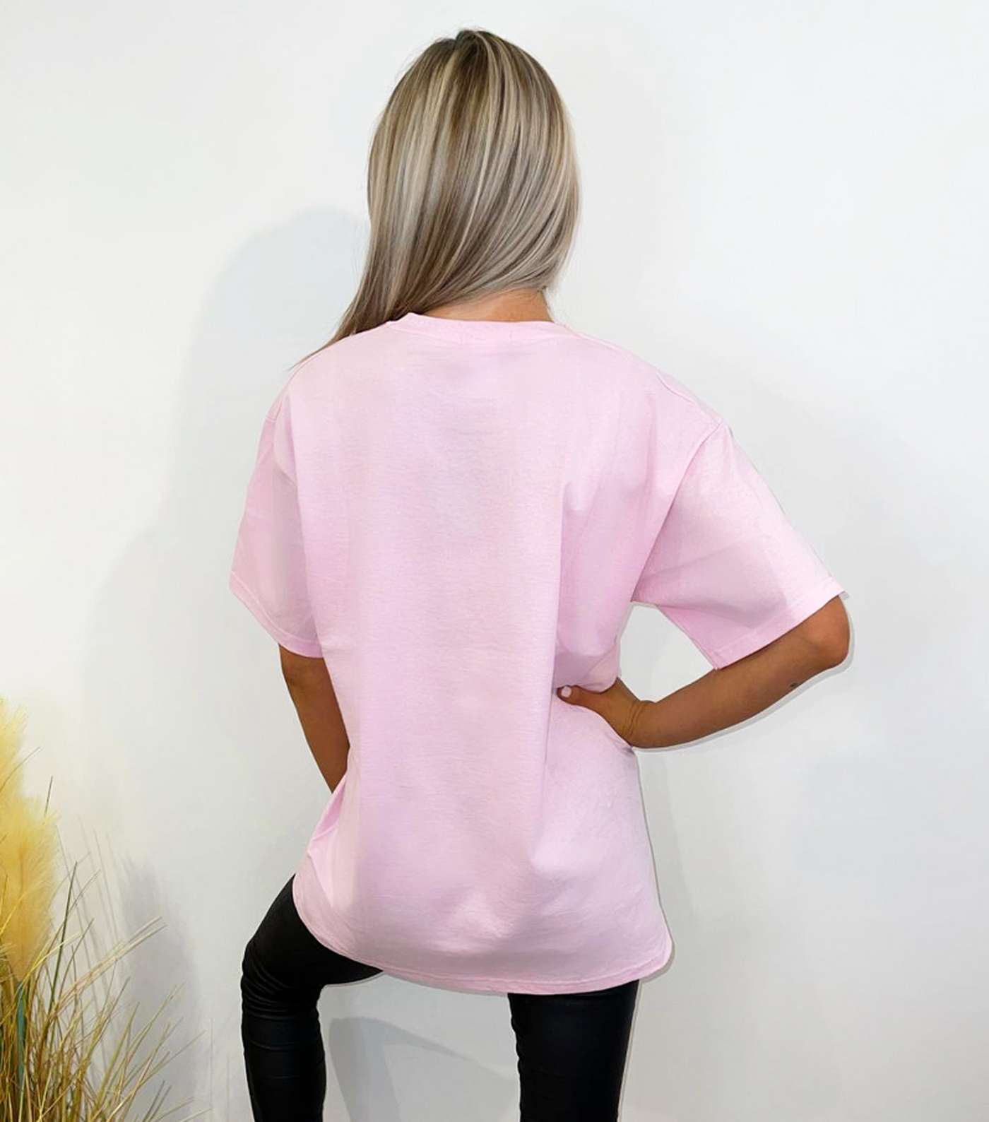 AX Paris Pink Butterfly Heart T-Shirt Image 3
