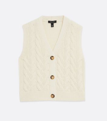 womens knitted sleeveless cardigan