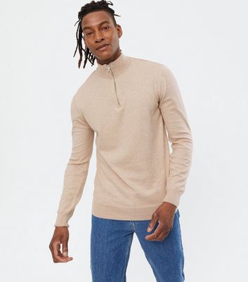 High neck zip on sale jumper