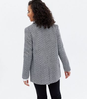 black textured jacket womens