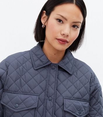 new look quilted shacket