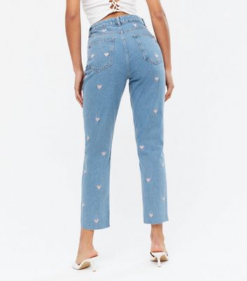 Heart hot sale mom jeans