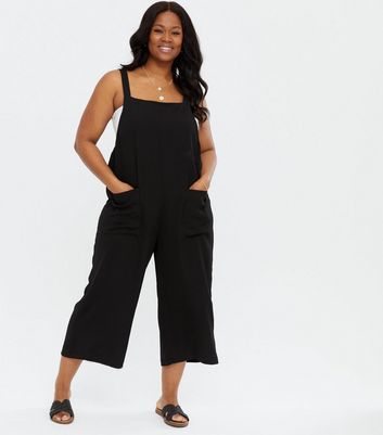 New Look Womens Grid Check Dungarees 