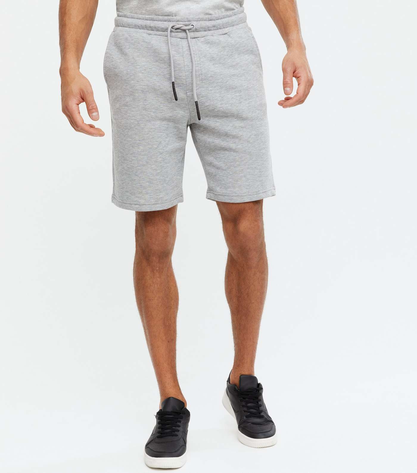 Only & Sons Pale Grey Jersey Shorts Image 2