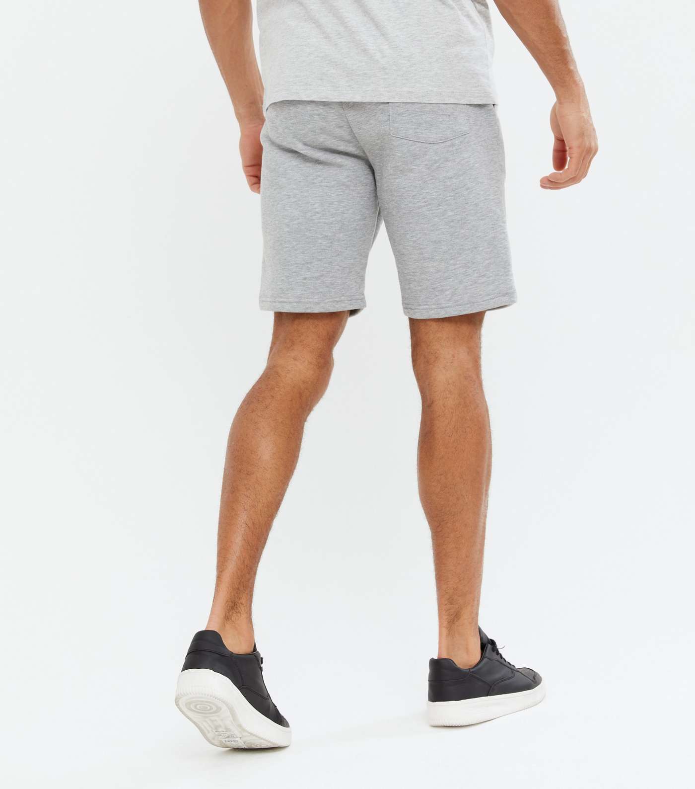Only & Sons Pale Grey Jersey Shorts Image 4