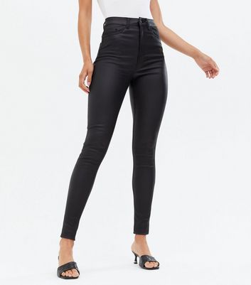 Leather on sale jeans tall