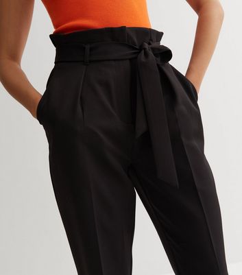 Click to view product details and reviews for Black Belted Trousers New Look.